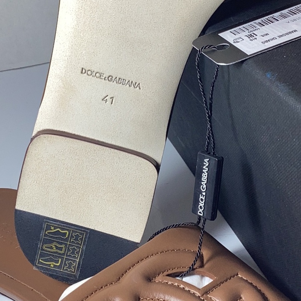 Dolce & Gabbana Brown Sandals - Picture 6 of 7